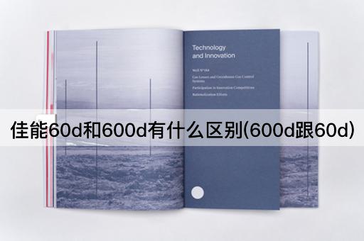 佳能60d和600d有什么区别(600d跟60d)