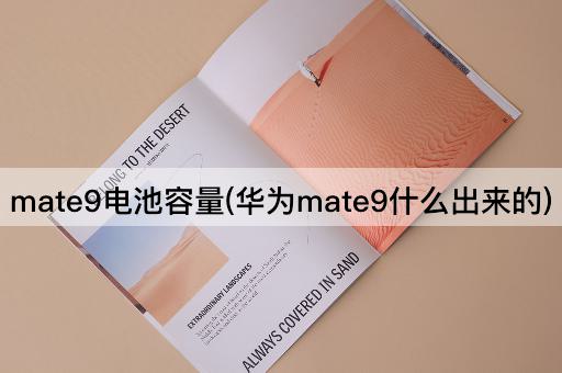 mate9电池容量(华为mate9什么出来的)